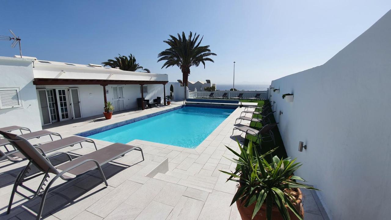 Stunning Sea View Villa With 6 Bedrooms & Heated Pool - Villa Renaissance 普拉亚布兰卡 外观 照片