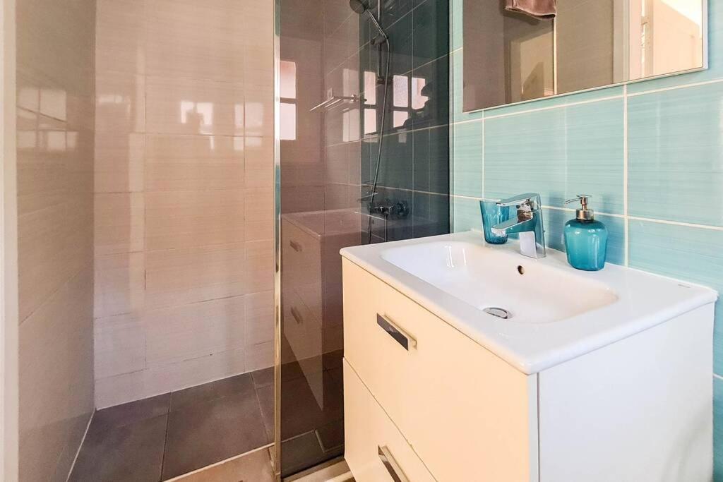 Stunning Sea View Villa With 6 Bedrooms & Heated Pool - Villa Renaissance 普拉亚布兰卡 客房 照片